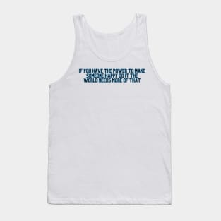Dad Mens Rights MRA Quote Man Design Tank Top